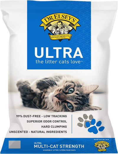 Ultra Premium Clumping Cat Litter, 40 Pound Bag ( Pack May Vary )